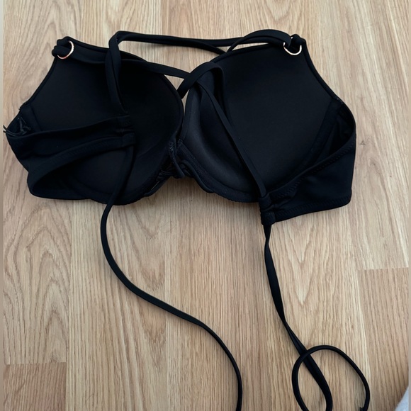 Target Black Push Up Swimsuit Top 36D - Picture 3 of 3